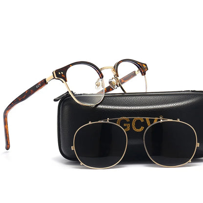 GCV Steampunk Dual-Lens Sunglasses – Polarized Gothic Retro Shades