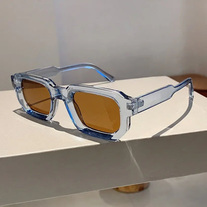 RetroClassic Rectangle Sunglasses – Unisex UV400 Vintage Fashion Shades